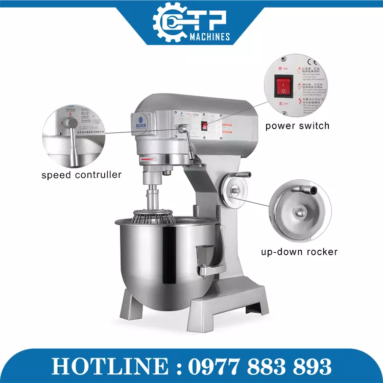 Máy Trộn Bột 10 Lít - Ảnh 5