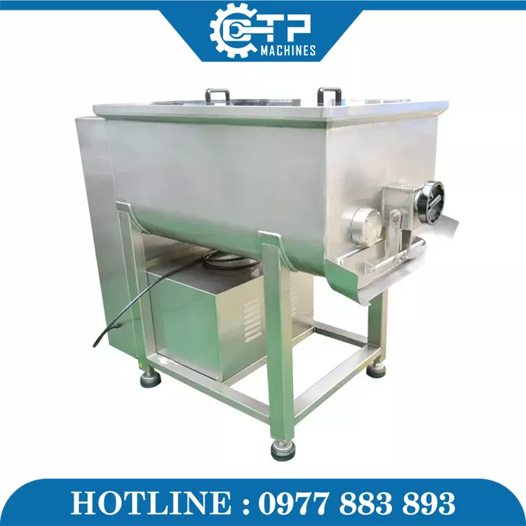 Máy Trộn Bột 2 Trục Ngang - Ảnh 3