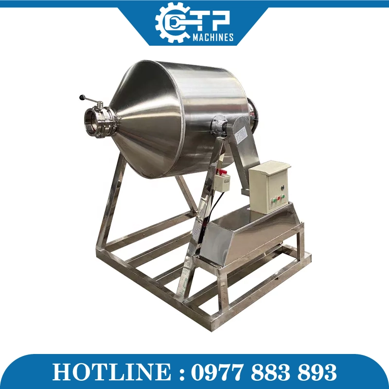 Máy Trộn Bột Dạng Trống 50L - Ảnh 4