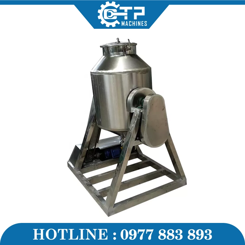 Máy Trộn Bột Dạng Trống 50L - Ảnh 6