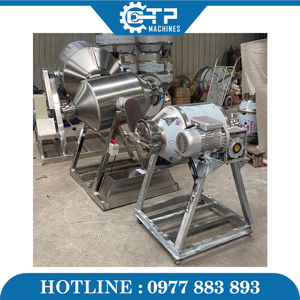 Máy Trộn Bột Dạng Trống 80L - Ảnh 4