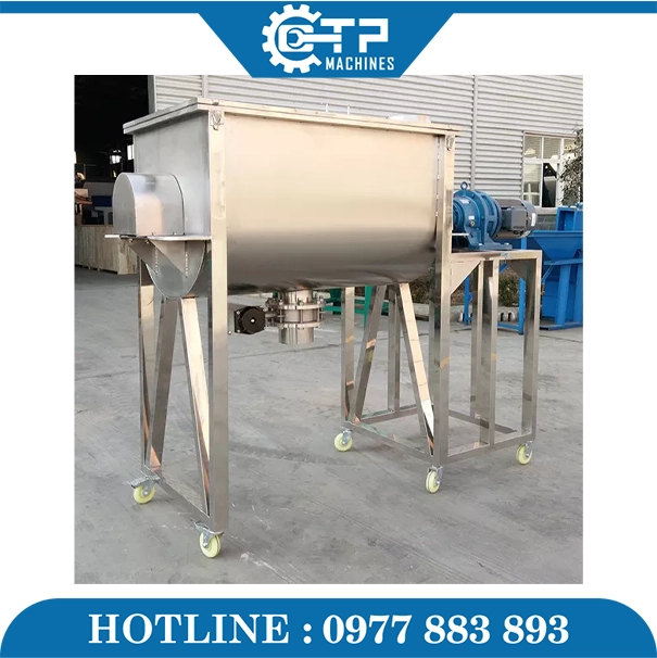 Máy Trộn Bột Nằm Ngang Xả Đáy - Ảnh 5
