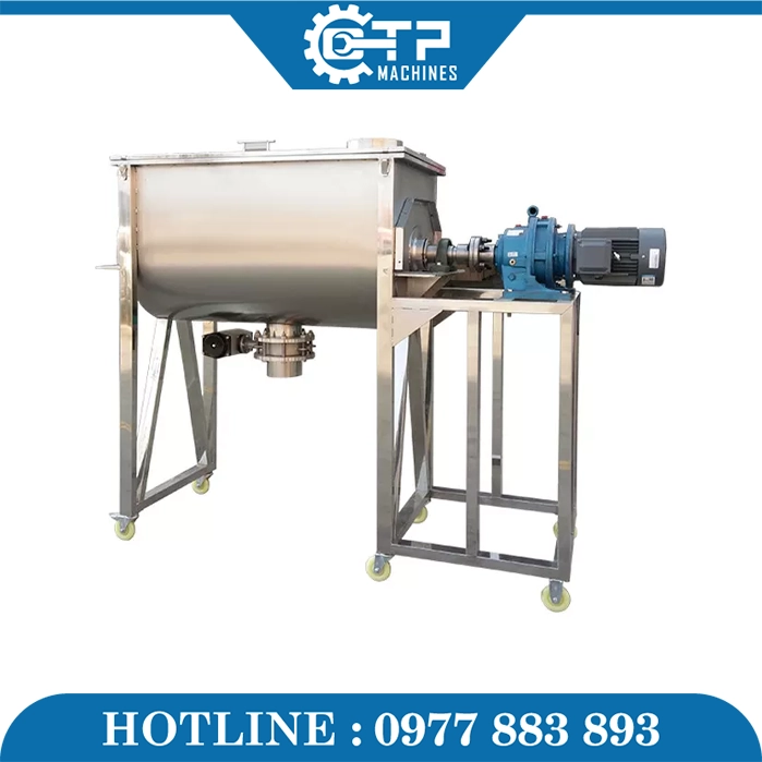 Máy Trộn Bột Nằm Ngang Xả Đáy - Ảnh 6
