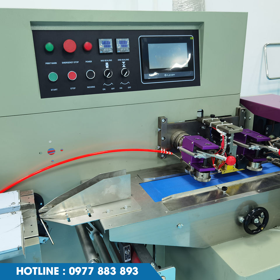 MÁY ĐÓNG GÓI BÁNH BÔNG LAN - Ảnh 3