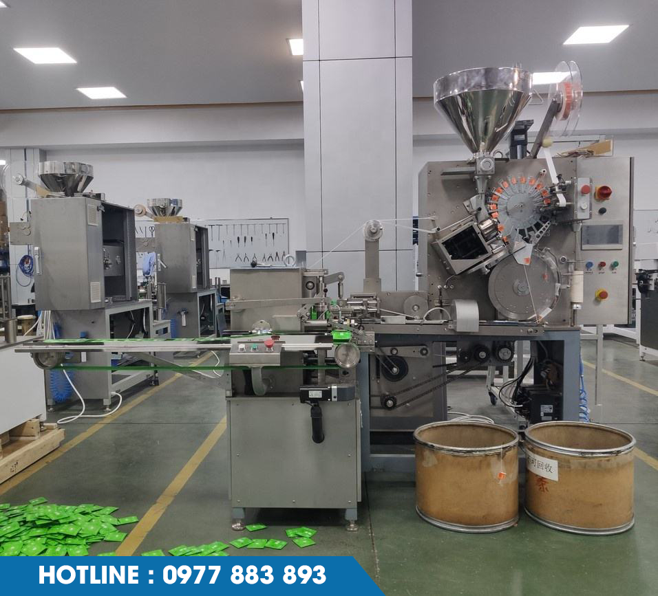 Máy Đóng Gói Trà Túi Lọc Bao Ngoài - Ảnh 5